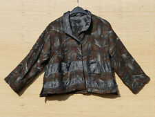 leichte Jacke XADOO edel gecrasht Taschen - Gr. 1 - Lagenlook