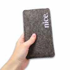 Handytasche aus Filz mit