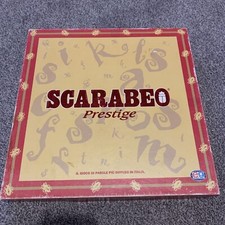 Vintage SCARABEO PRESTIGE Italian Deluxe Scrabble Brettspiel Retro Selten