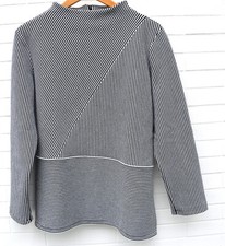 Oberteil Shirt Pullover Opus Gr. 42 Schwarz/Weiß wNEU