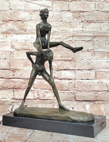Otto poertzel messingskulptur - poertzel,