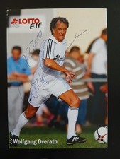 Wolfgang Overath  1. FC Köln original handsignierte Lotto-Elf-Autogrammkarte