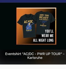 AC/DC Tour 2025 Event Shirt