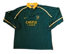 Nike 90s South Africa Rugby Jersey Shirt 2000s Südafrika Trikot SA Springbok XL