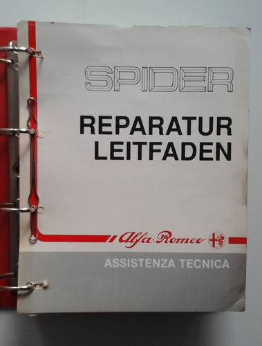 Werkstatthandbuch service alfa - service,