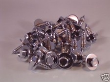 Kotflügelschraube Kotflügel Schrauben CHROM Opel VW 