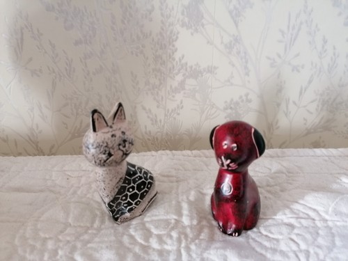 Tierfiguren hund und katze - tierfiguren:,