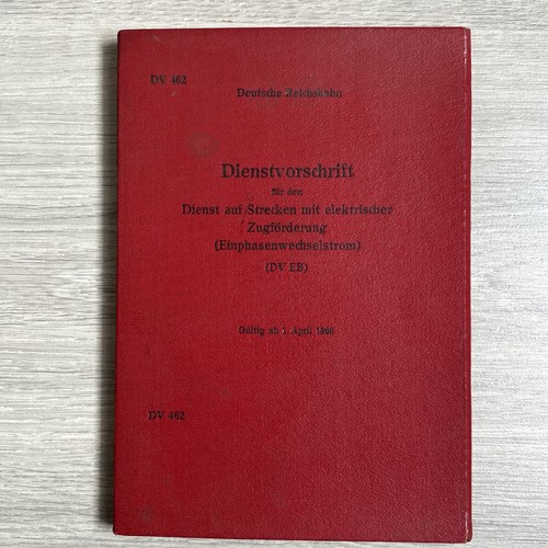 Dienstvorschrift 462 für - dienstvorschrift, dv