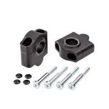 Lenkererhöhung 30mm schwarz für Honda CBF 500 (04-07) PC39