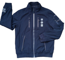 Jacke Camp David C-63 Aviator Softshelljacke Fliegerjacke Gr. L schwarz Top