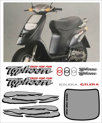 Komplettset aufkleber gilera - komplettset,