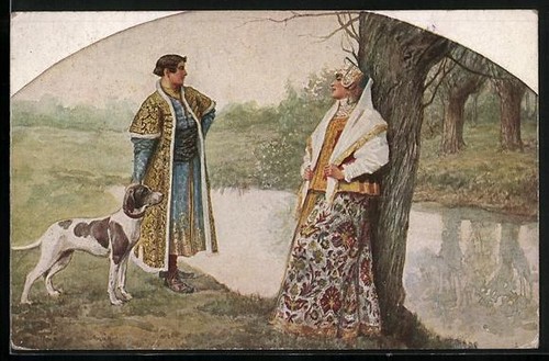 Künstler solomko das - künstler-ak,