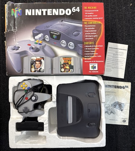 Nintendo n64 pal komplett - nintendo,