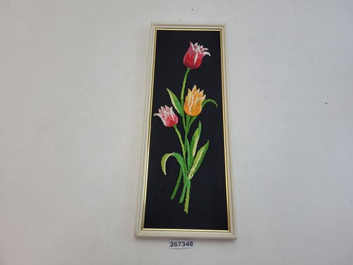 Wandbild stick bild blumen - wandbild,