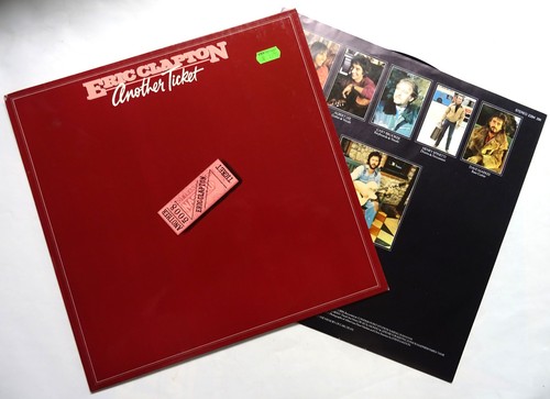 Eric clapton another ticket - ticket, lp