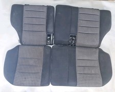 ORIGINAL MERCEDES-BENZ W124 S124 RÜCKBANK SITZBANK HINTEN KARO STOFF