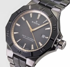 Edox Herren Uhr  Ø 43 mm