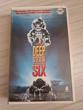 VHS RARITÄT: DEEP STAR SIX - DAS GRAUEN AUS DER TIEFE (1989)  VMP HARTBOX