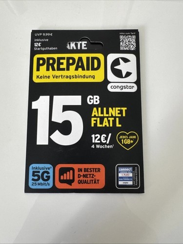 Congstar allnet prepaid - l,