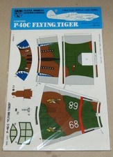 PMI 102 Paper Models International - Curtiss P-40 C Flying Tiger - 1:32