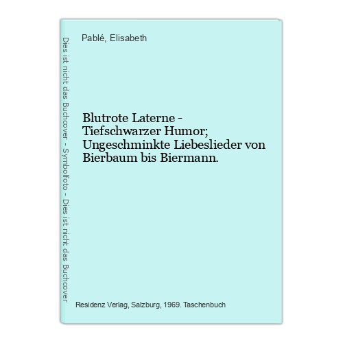 Blutrote laterne - laterne,