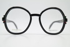 Brille Gucci GG1069O Schwarz Grün Rot Gold Oval Brillengestell eyeglasses Neu
