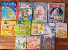 Bücher Paket Kinder 4-8 Jahre 12 Kinderbücher Mädchen Jungen Weltatlas Backbuch 