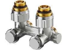 Hahnblock Einrohrsystem