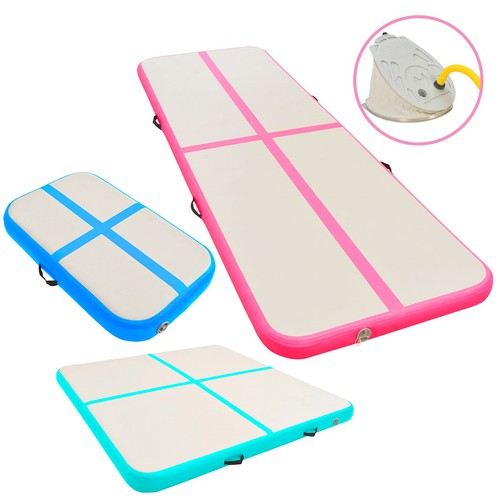 Aufblasbare gymnastikmatte mit - gymnastikmatte,