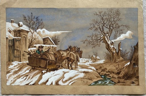 Pferdekutsche im winter - ::pferdekutsche,