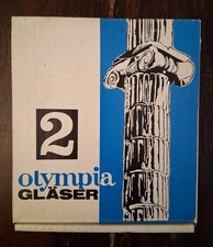 2 Olympiagläser Hochdorfer Kronenbräu, in der original Verpackung 