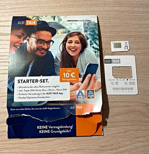 Aldi talk prepaid - talk,