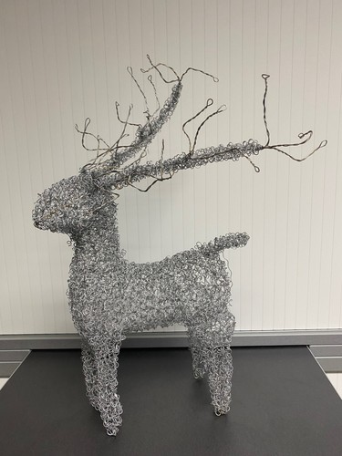 Hirsch dekofigur weihnachten - hirsch,