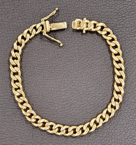 Panzerarmband 585 gelbgold - panzerarmband,