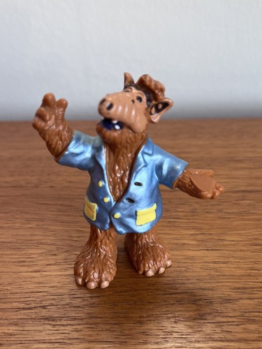 Alf mit silberblauer jacke - silberblauer,