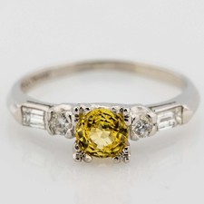 Ring 950 Platin Diamanten