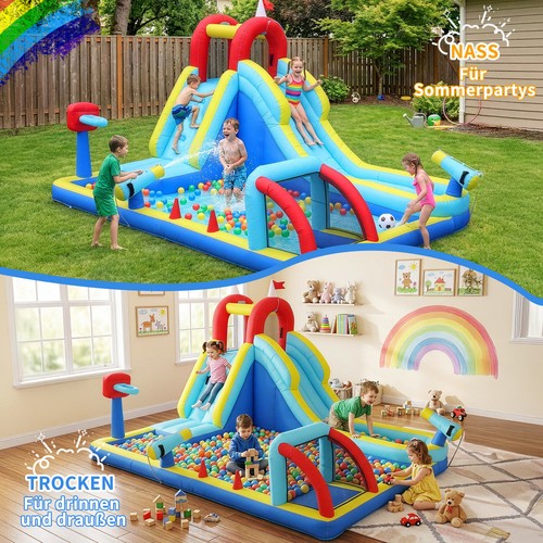 Aufblasbare hüpfburg kinder - hüpfburg,