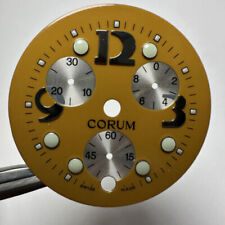 Corum Bubble Chronograph Seltene Lachs Orange Zifferblatt