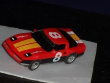  AFX Tomy Chevrolet Corvette # 8     Karton-Send-Nr.  (andere HoSlot s.Fotos )