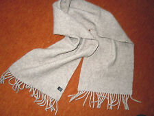 Exklusiver italienischer Schal, Cashmere Lambswool, dicke Fransen, weich u.warm