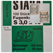 Fugenkrallen  STABA-Krallen  10602020  S 3,0 x 10 verzinkt ohne Stifte