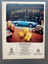 Benson & Hedges Jaguar XJ Coupe Oldtimer 1975 Vintage Ad Werbung Reklame