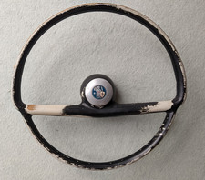 Lenkrad Wartburg 311, mit Lenkradplakette, Originalzustand DDR