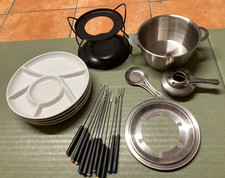 Fondue Set mit Spießen 