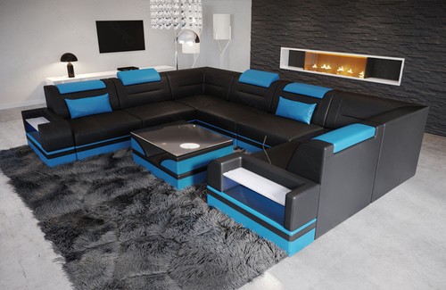 Sofa wohnlandschaft leder - sofa,