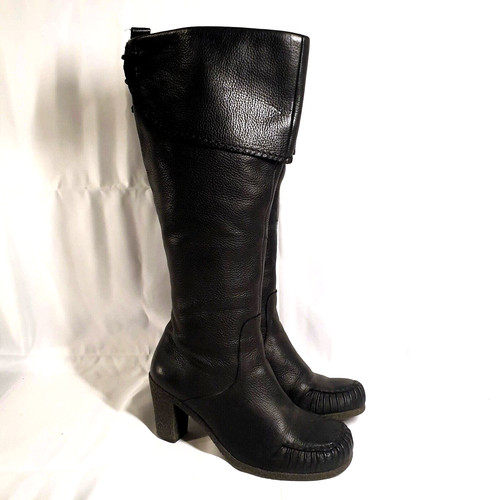 Clarks kniehohe stiefel absatz - clarks,