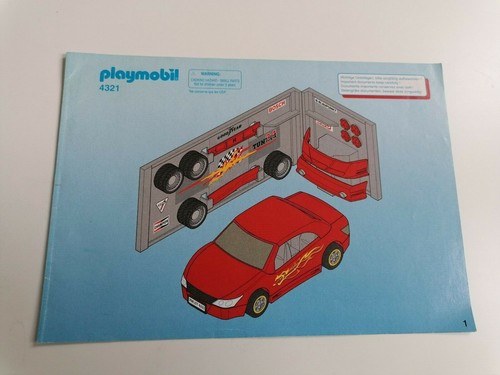 Playmobil 4321 nur bauplan - 4321,