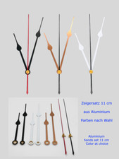 Zeigersatz 110 mm Aluminium