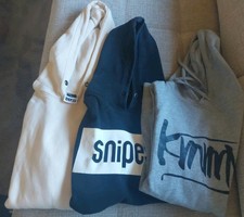 3 Herren-Marken-Hoodies - Gr