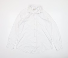 Elegantes weißes Herrenhemd